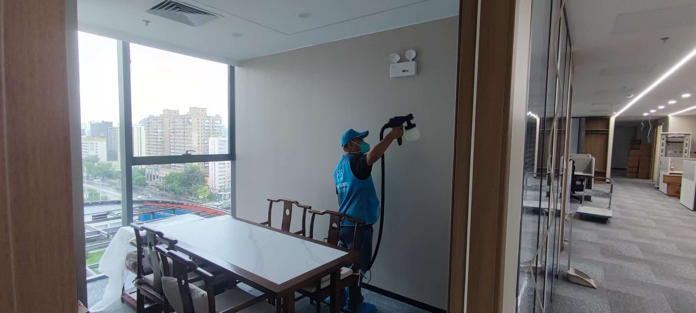 生态美家为北京中海国际中心办公室打造健康呼吸空间——甲醛治理全记录